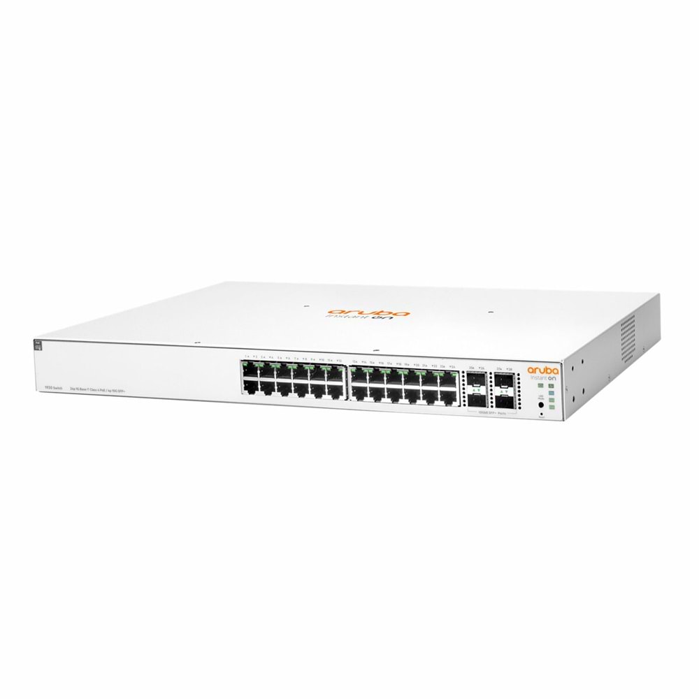 ARUBA 24port PoE 195w 1930-24G JL683B GIGABIT 4XSFP+ Yönetilebilir Switch 