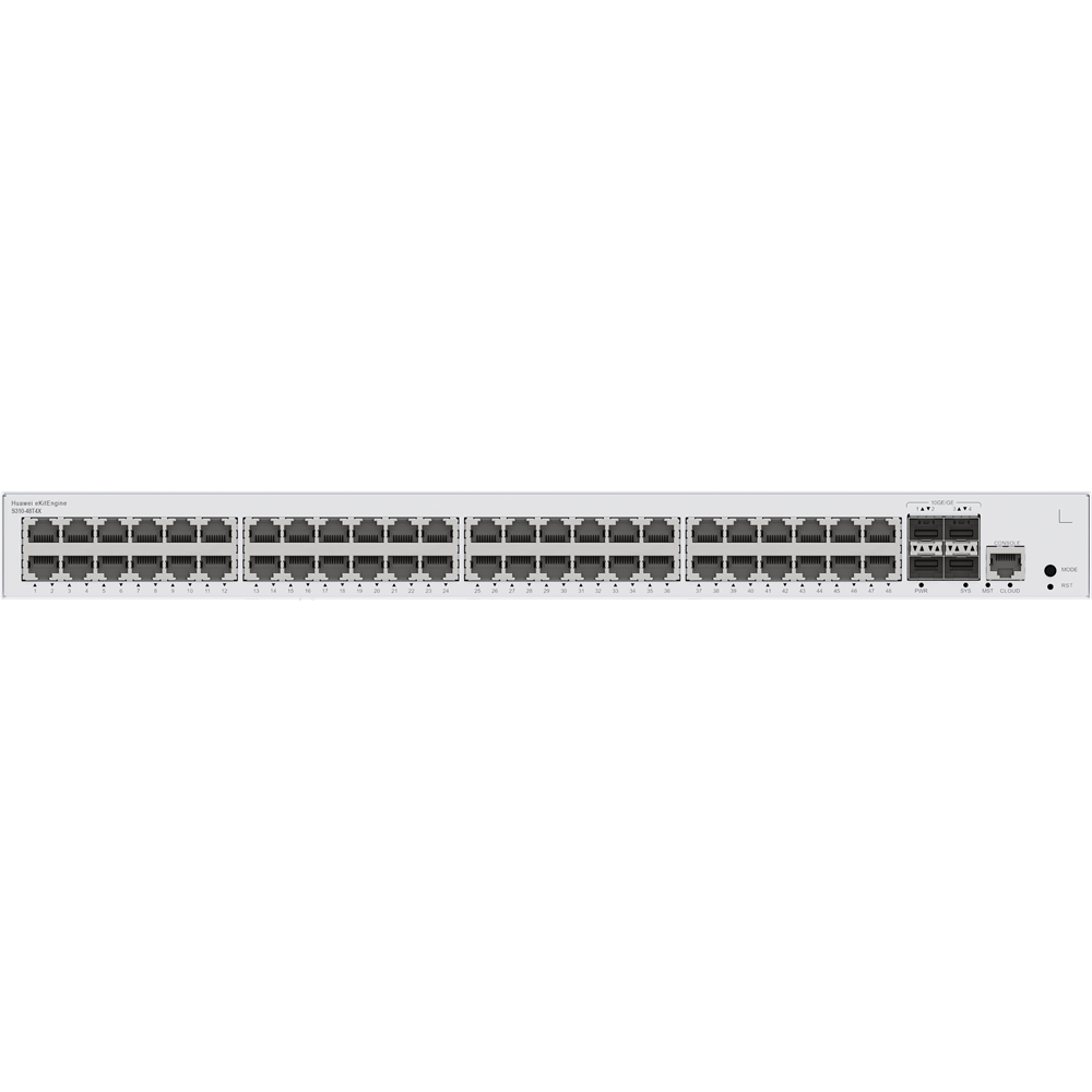 HUAWEI 48port eKIT S310-48T4X GIGABIT 4XSFP+ Yönetilebilir Switch RackMount Layer3