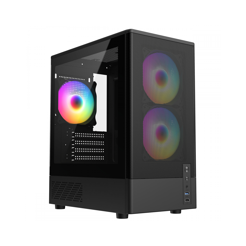 FRISBY 550W FC-8975B Gaming Micro-Tower PC Kasası