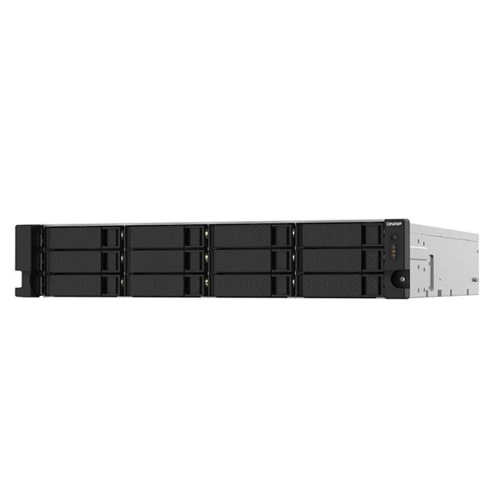 QNAP 12diskli Alpine AL324 QC-16GB RAM-2-10GbE SFP+ Rack Nas Server TS-1232PXU-RP (49231)