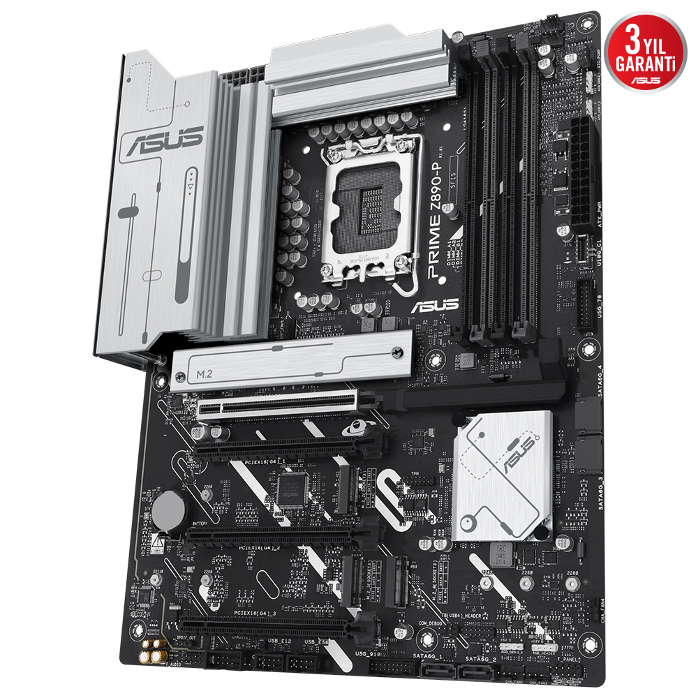 ASUS PRIME Z890-P DDR5 THUNDERBOLT-HDMI DP PCIE 5.0 1851p ATX