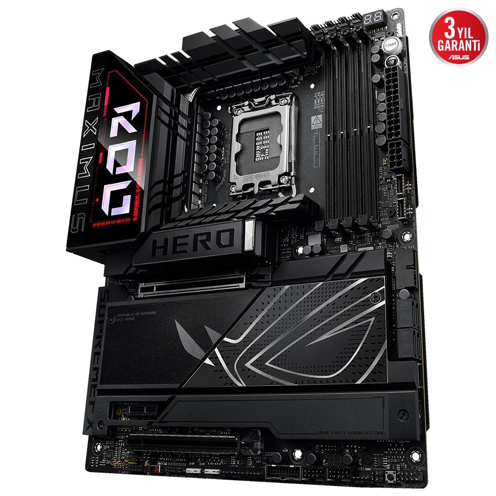 ASUS ROG MAXIMUS Z890 HERO WIFI7 DDR5 HDMI PCIE 5.0 1851p ATX