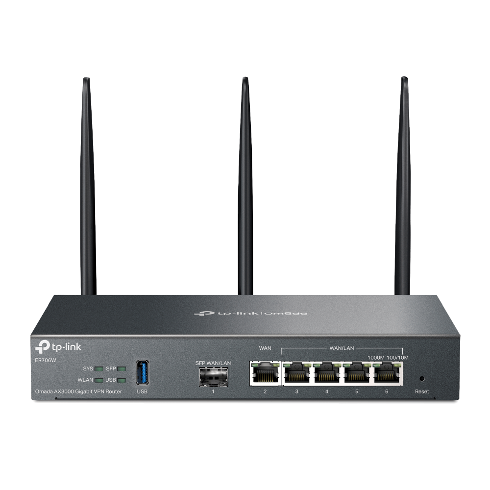 TP-LINK Omada ER706W AX3000 Gigabit VPN Router