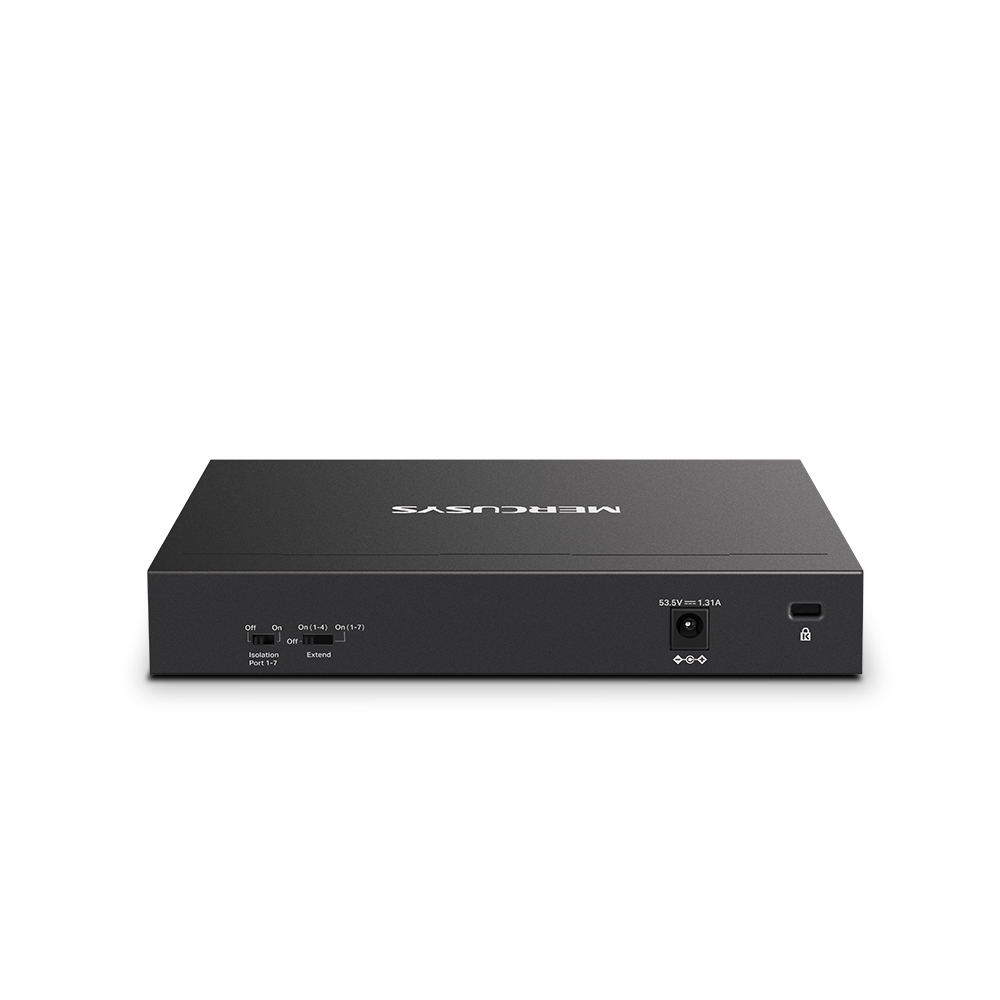 MERCUSYS 8port 65w 7port PoE+ Gigabit Yönetilemez Switch MS108GP