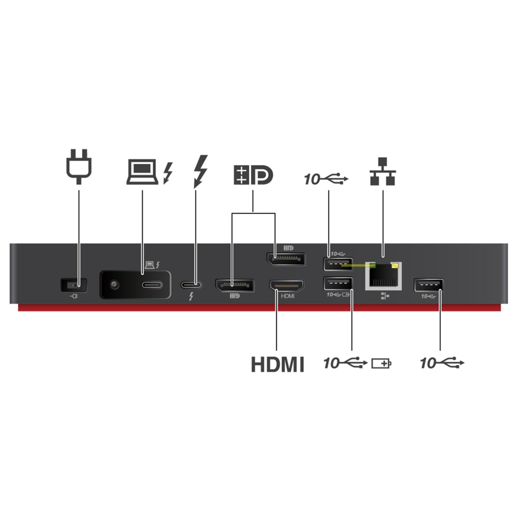 LENOVO THINKPAD 40B00135EU Evrensel USBC Dock Bağlantı İstasyonu