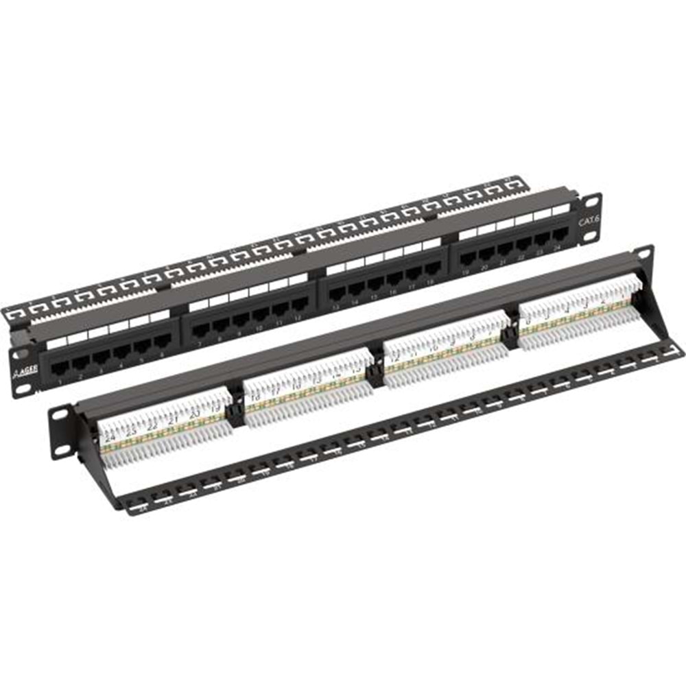 ODS ODS-P24UTP CAT6 24 PORT PATCH PANEL DOLU