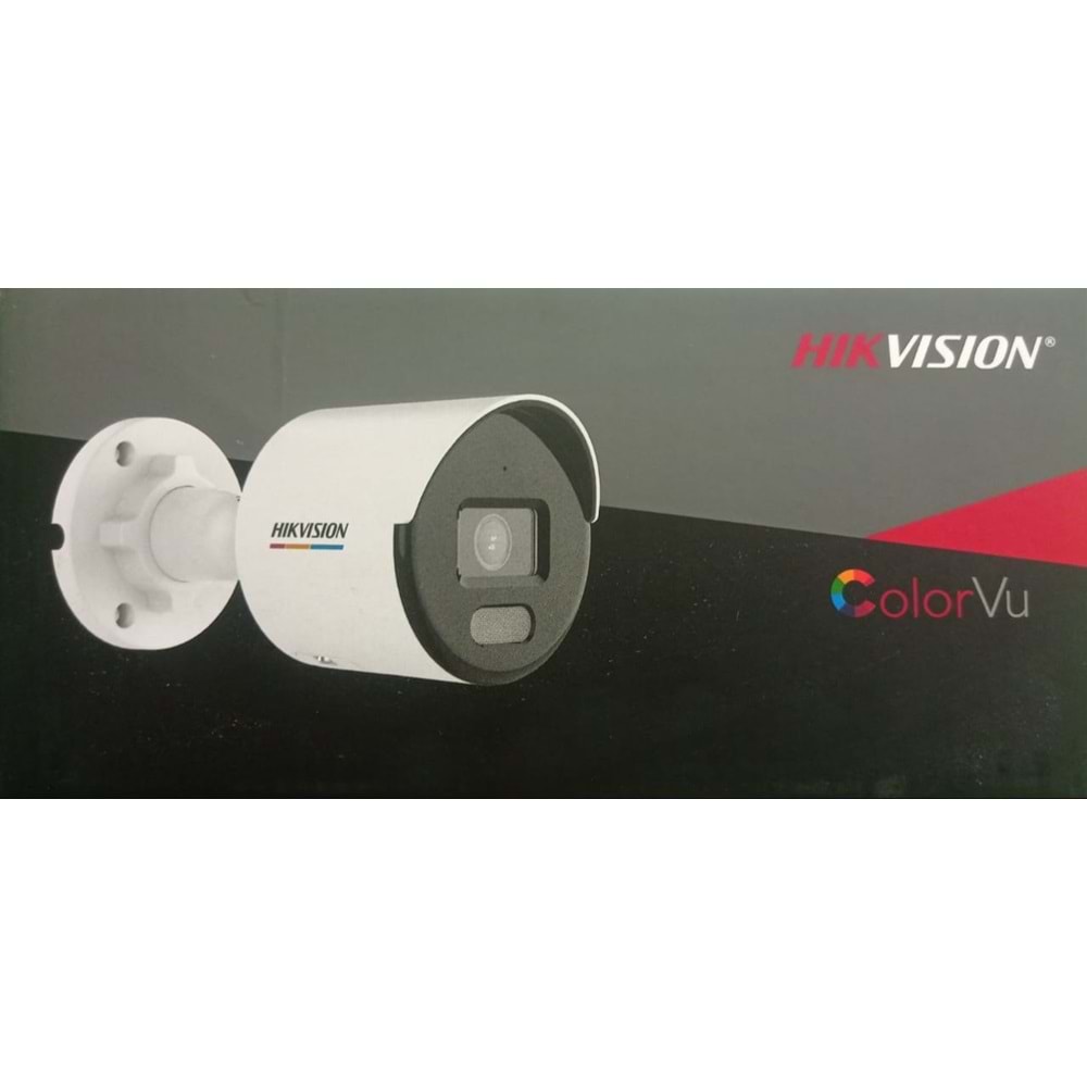 HIKVISION (DS-2CD3047G2E-LUF) 4MP 4MM LENS SESLİ COLORVU IP BULLET KAMERA