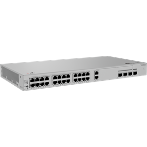 HUAWEI 24port 400W PoE eKIT S220S-26PN4JX GIGABIT 2-SFP 2.5GbE-2-SFP 10GbE Yönetilebilir Switch Rack