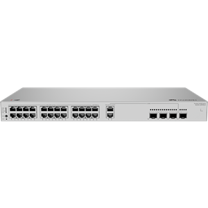 HUAWEI 24port 400W PoE eKIT S220S-26PN4JX GIGABIT 2-SFP 2.5GbE-2-SFP 10GbE Yönetilebilir Switch Rack