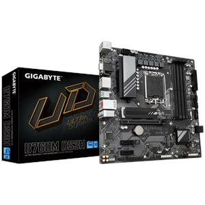 GIGABYTE B760M DS3H DDR5 HDMI DP PCIE 4.0 1700p mATX 