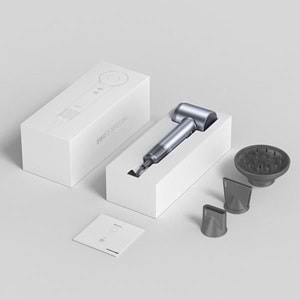 Laifen Swift Yüksek Hızlı Saç Kurutma Makinesi Gümüş/ Mavi 1600W 3 Başlıklı