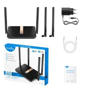 CUDY LT500_EU/AU AC1200 Dual Band 4G-LTE Router