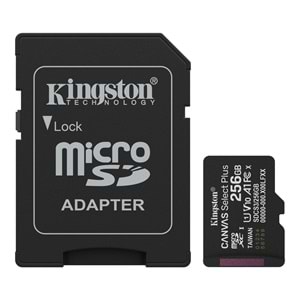 KINGSTON 256GB Micro SD Kart Canvas Select Plus SDCS3/256GB
