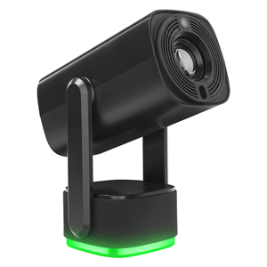 Everest PJ08 Siyah 5200mAh Otomatik Odaklama 720P HD 4K Destekli 5200 Lümen Android 11 Ekran Yansıtmalı Rainbow HD Pro