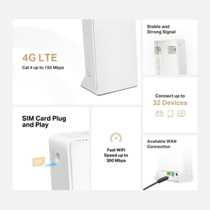 MERCUSYS MB110 N300 4G LTE Router