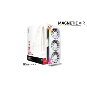 XFX 16GB RX9070XT MAGNETIC AIR OC WHITE RX-97TMARGW9 GDDR6 256Bit RGB PCIE 5.0 BEYAZ