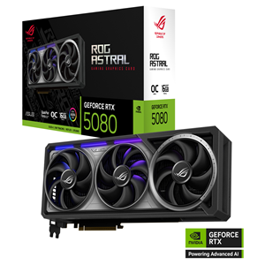 ASUS RTX5080 16GB ROG ASTRAL RTX5080-O16G GAMING GDDR7 256bit HDMI DP PCIe 5.0 