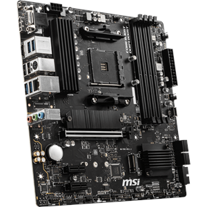 MSI B550M PRO-VDH DDR4 M2 PCIe NVME HDMI DP PCIe 16X v4.0 AM4 mATX 