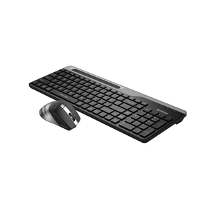 A4 TECH FB2535C Bluetooth+Kablosuz Q Trk Optic Mouse Siyah/Gri Multimedya Klavye - Mouse Set 