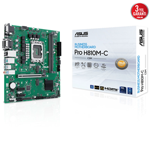 ASUS PRO H810M-C CSM DDR5 HDMI DP PCIE 4.0 1851p mATX
