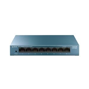TP-LINK 8port LS108G GIGABIT Yönetilemez Switch Masaüstü