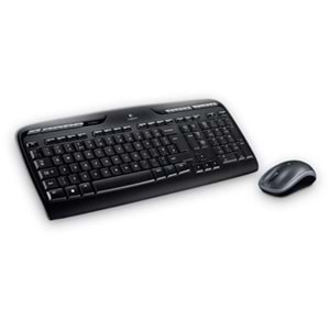 LOGITECH MK330 Kablosuz Q Trk Siyah Multimedya Klavye - Mouse Set 920-003988