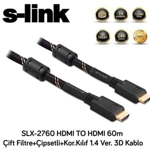 S-LINK 60metre SLX-2760 HDMI Kablo 1.4v