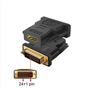 CODEGEN CDG-CNV37 DVI (24+1)-HDMI Görüntü Adaptörü Siyah