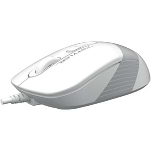 A4 TECH FM10 USB 1600dpi Optic Beyaz/Gri Mouse