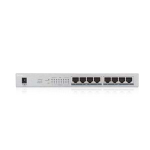 ZyXEL 8port PoE 60w Gigabit Yönetilemez Switch GS-1008HP