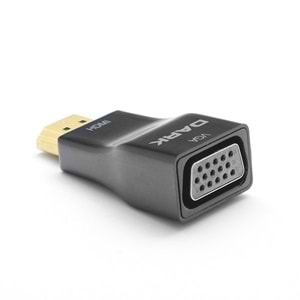 DARK DK-HD-AHDMIXVGA5 HDMI-VGA (D) Çevirici Adaptör Siyah