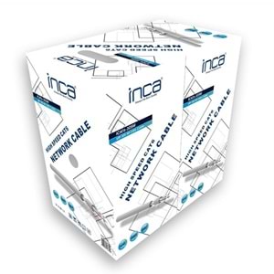 INCA 305metre CAT6 Utp 23AWG Bakır Kablo 0.57mm ICAT-305