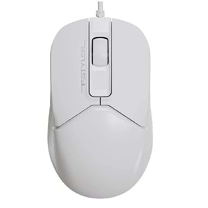 A4 TECH FM12 USB 1000dpi Optic Beyaz Mouse