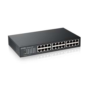 ZyXEL 24port Gigabit Yönetilemez Switch GS1100-24E v3