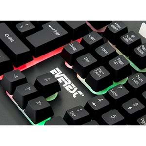 EVEREST KMX-99 USB Q Trk Gaming Klavye - Mouse Set