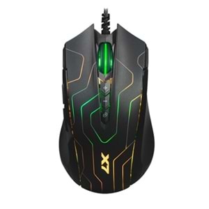 A4 TECH X89 USB 2400dpi Gaming Optic Siyah-Labirent Mouse