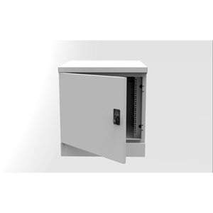 AGER 9U 600x600mm IP66 Dış Ortam Duvar Tipi Kabinet AG-OB09U6060B2-D-A-M1 Basic