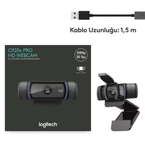 LOGITECH 2MP C920S PRO Webcam 960-001252