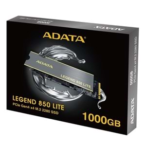 ADATA 1TB LEGEND ALEG-850L-1000GCS 5000- 3200MB/s M2 NVME GEN4 Disk