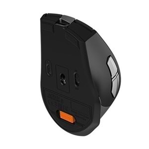 A4 TECH FB35C Kablosuz + Bluetooth Şarjlı 2400dpi Optic Siyah/Gri Mouse