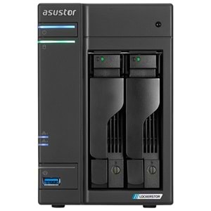 ASUSTOR 2diskli Celeron N5105-4GB RAM--2.5Gbe Nas Server AS6702T