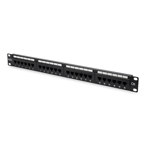 DIGITUS 1U 24port Cat6 Utp Bakır Patch Panel DN-91624U-CR