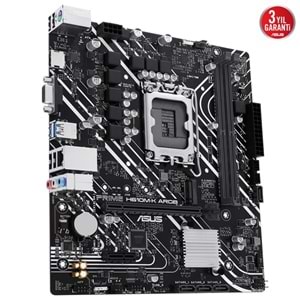 ASUS PRIME H610M-K ARGB DDR5 HDMI DP PCIe 16X v4.0 1700p mATX