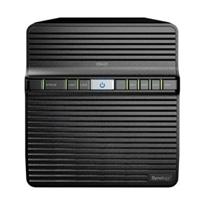 SYNOLOGY 4diskli Realtek QC-2GB RAM-2-Gigabit Nas Server DS423