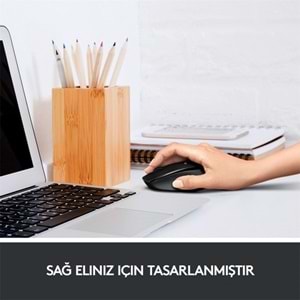 LOGITECH M330 Kablosuz Kırmızı Mouse Sessiz 910-004911