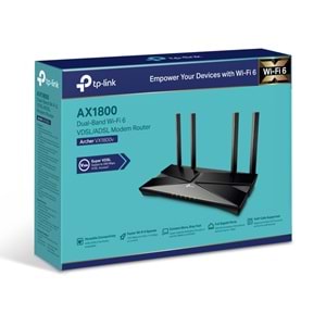 TP-LINK Archer VX1800v AX1800 Dual Band Modem Router