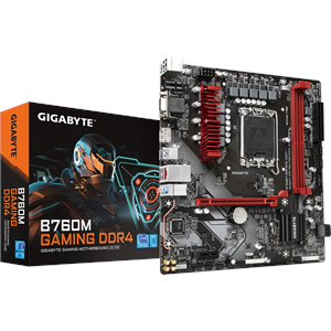 GIGABYTE B760M GAMING DDR4 HDMI-DP TYPEC PCIE 4.0 1700p mATX