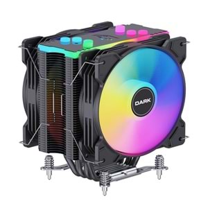 DARK FREEZER X129 DKCCX129 RGB Hava Soğutmalı AM5-1700p Dual İşlemci Fanı