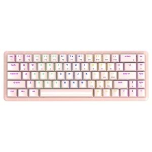 RAMPAGE REBEL USB Q Kırmızı Switch Pembe Gaming Klavye klavye