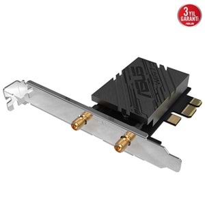 ASUS PCE-BE92BT BE9400 WIFI-7 PCIe Kablosuz Adaptör